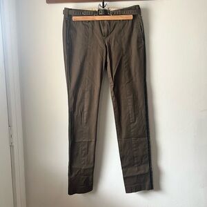 Rag & Bone skinny belted trouser